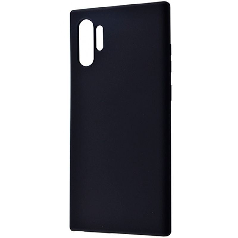 Silicone Cover для Samsung Galaxy Note 10 Plus Black