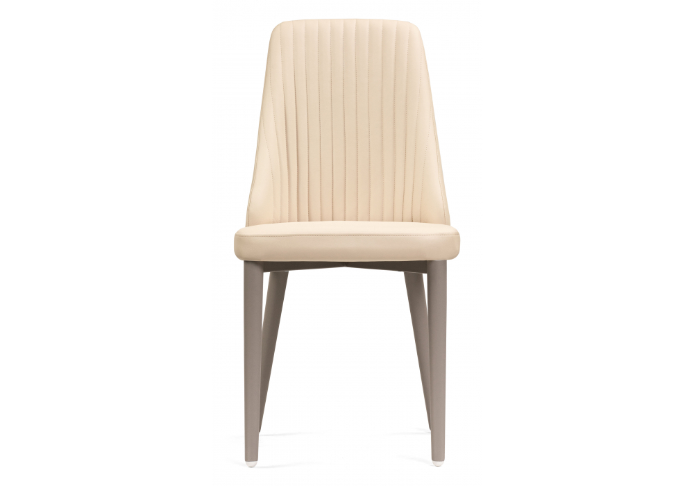 Стул на металлокаркасе Woodville Фена R латте, капучино