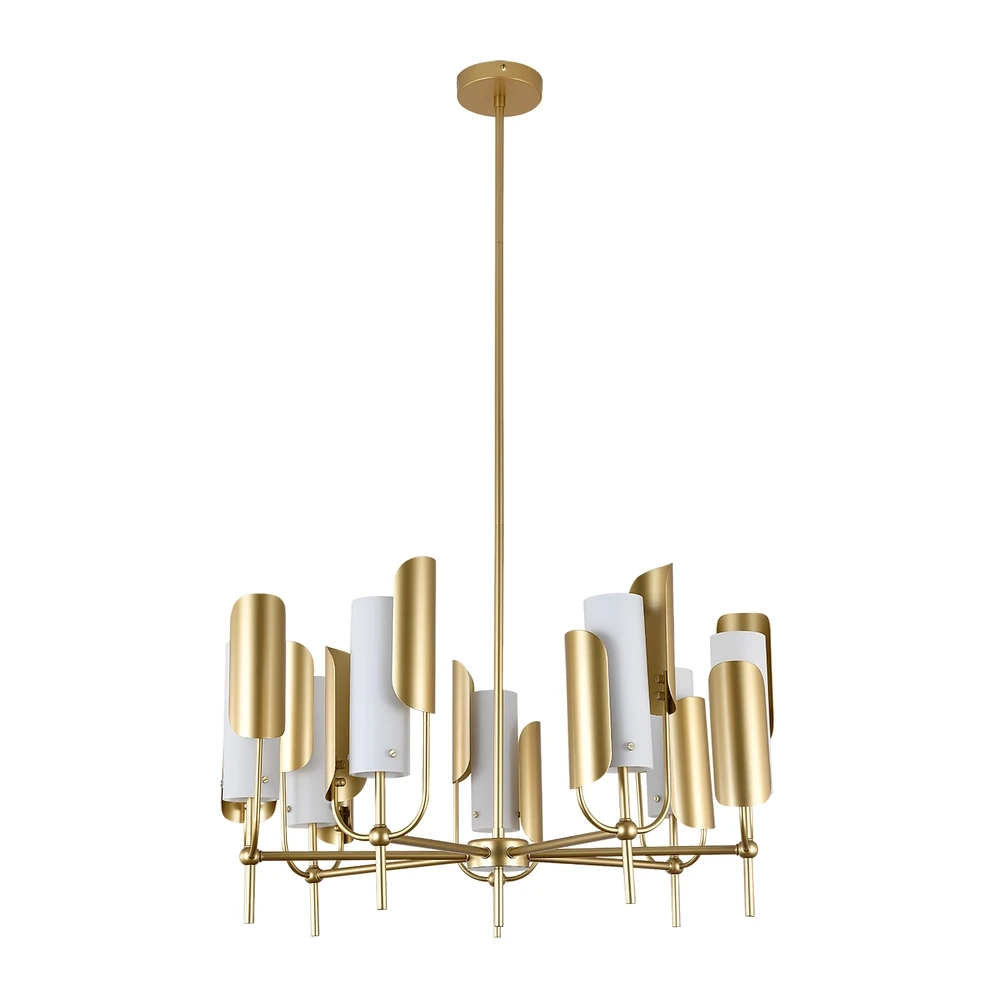 Люстра на штанге Indigo IMPERO 11048/7R Gold V000503