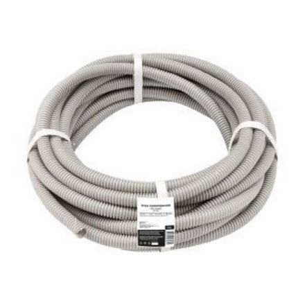 Труба гофрированная из ПВХ, с зондом, Ø20мм (бухта 10 м/уп) REXANT