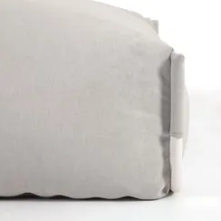 Пуф уличный Square для модульного дивана 100x100 светло-серый