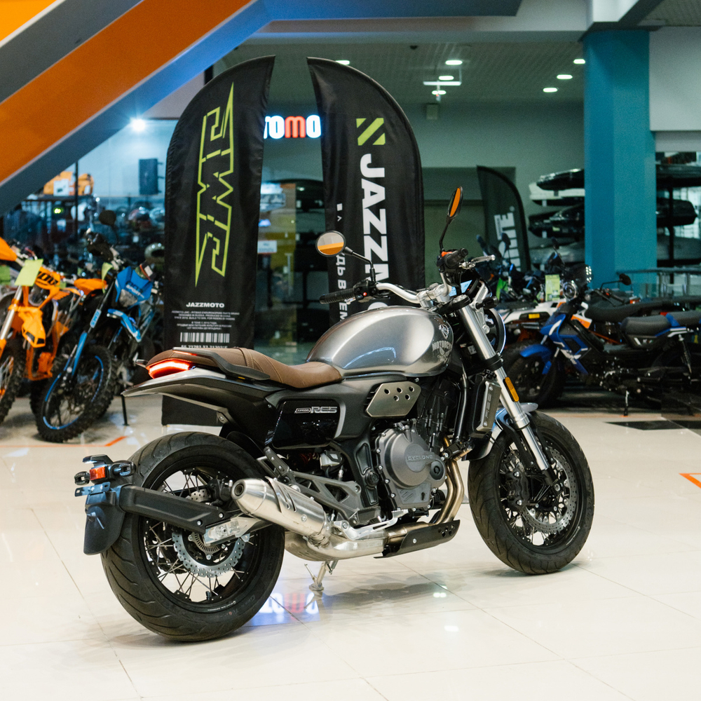 Мотоцикл CYCLONE RE5 (SR600) 2024 ПТС серый