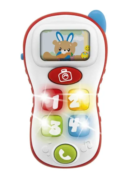 Игрушка музыкальная развивающая Chicco Говорящий телефон