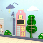 Декоративно-развивающая панель Поликлиника