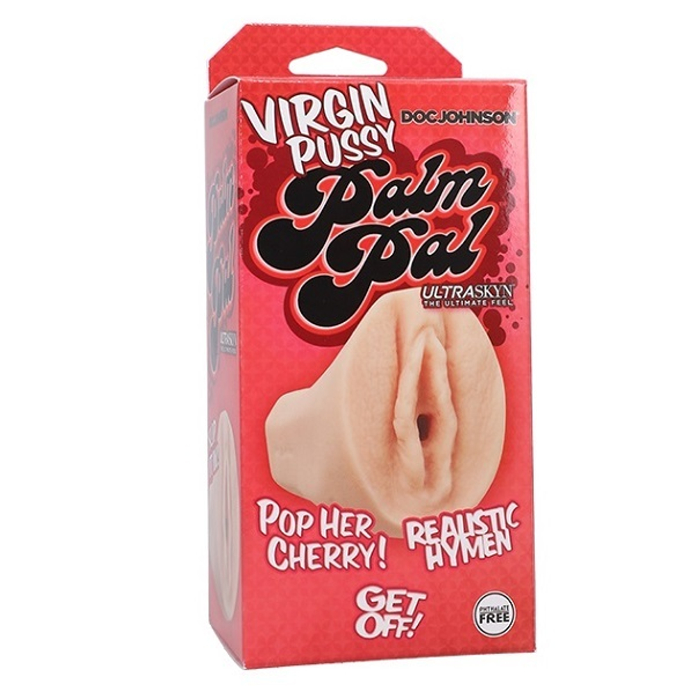 Мастурбатор-вагина Doc Johnson Palm Pal Ultraskyn Masturbator Pussy Virgin 683-10 BX