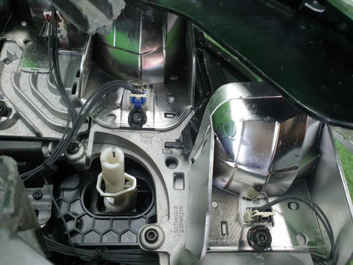 Битая Фара правая Mercedes GLC X253 (19-22) LED