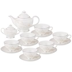 ЧАЙНЫЙ СЕРВИЗ LEFARD "МЕДИССОН" НА 6 ПЕP. 14 ПР. 1200/300/250 МЛ (КОР=2НАБ.)