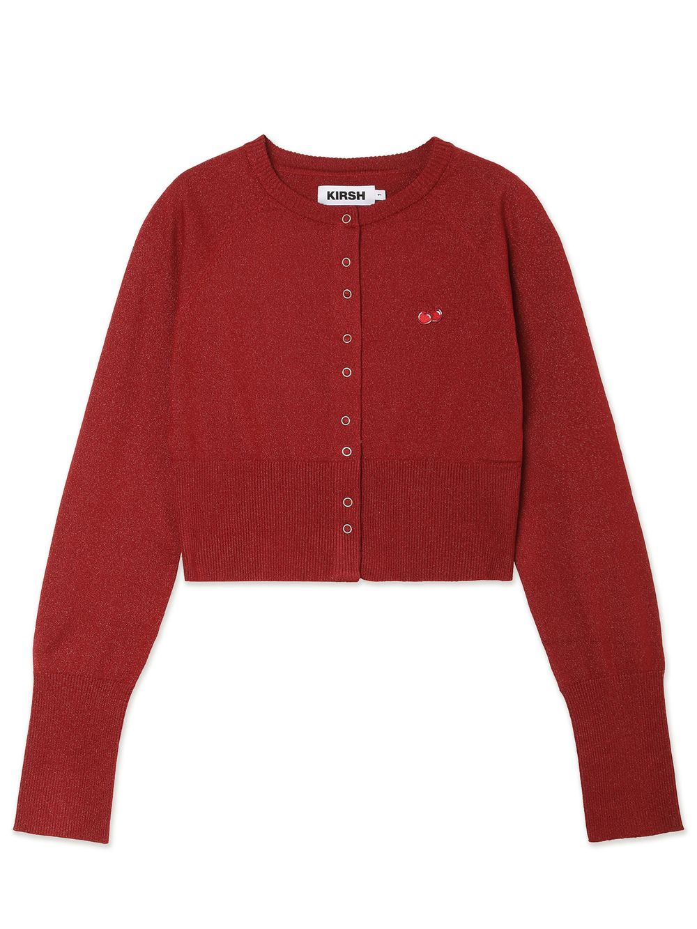 Женский Кардиган Small Cherry Snap Point Slim