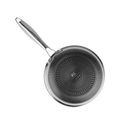 Сковорода 30/21,5 см h6 см New Kitchen Honeycombs нерж. с антиприг. покр. ИНДУКЦИЯ P.L.