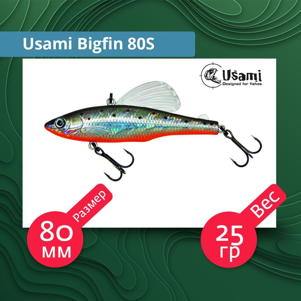 Воблер для рыбалки Usami Bigfin