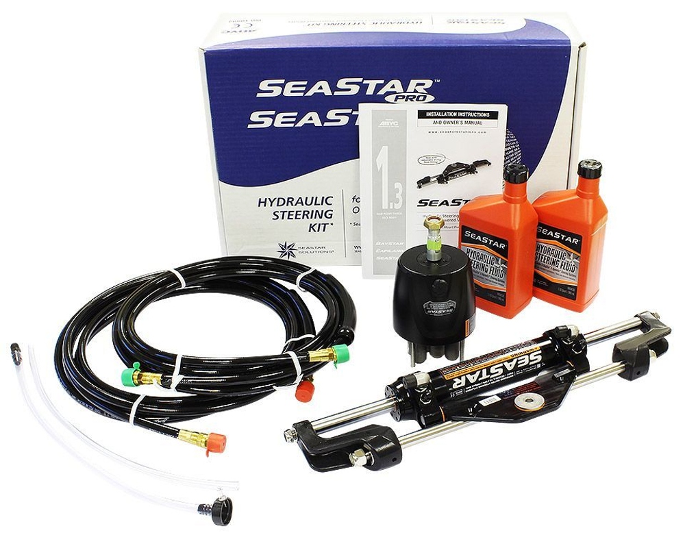 Гидравлическая система рулевого управления SeaStar 1.7, шланги 16 футов