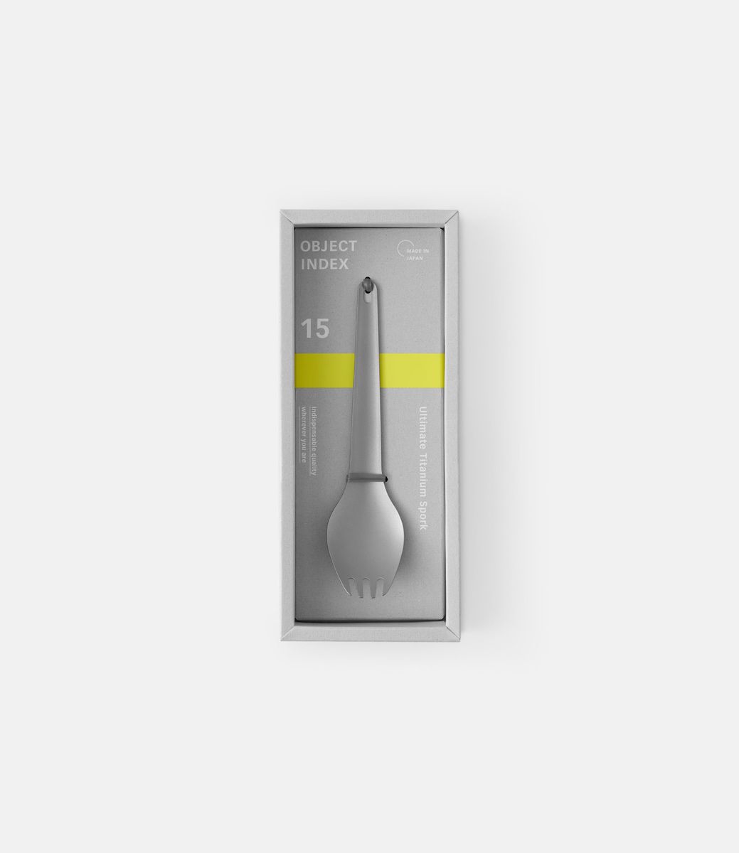 Object Index Ultimate Titanium Spork — ложка-вилка из титана