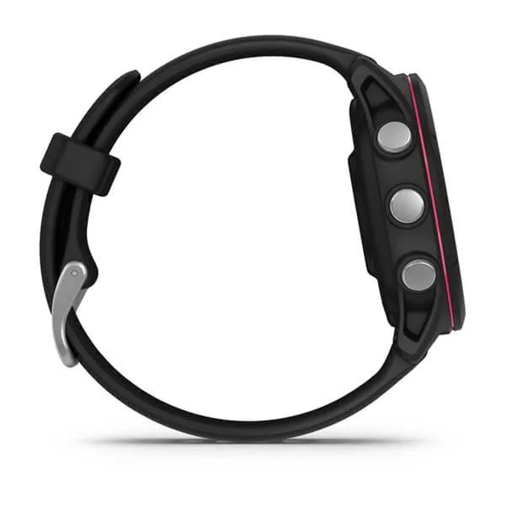 Смарт часы Garmin Forerunner 255S Music с черным ремешком