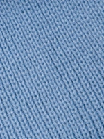 Шарф зимний вязаный с помпонами для детей