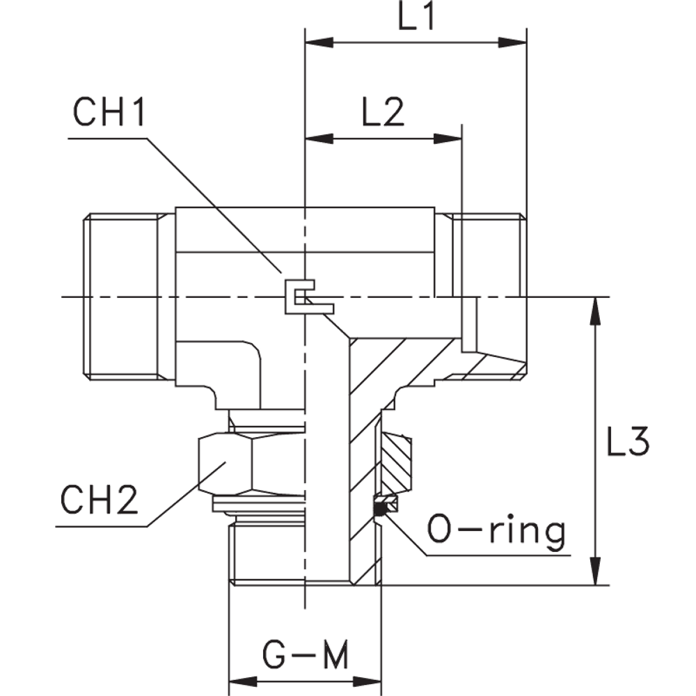 Штуцер FRTG DS12 BSP3/8" (корпус)