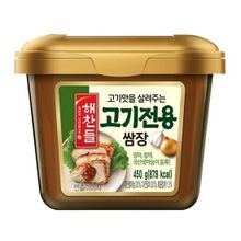 Соево-перцовая паста для жареного мяса CJ Cheiljedang Seasoned Soybean Paste for BBQ 450 г