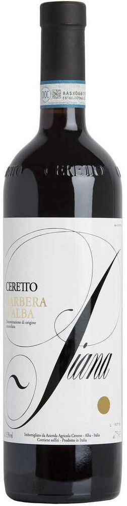 Вино Barbera d&#39;Alba Piana Ceretto, 0,75 л.