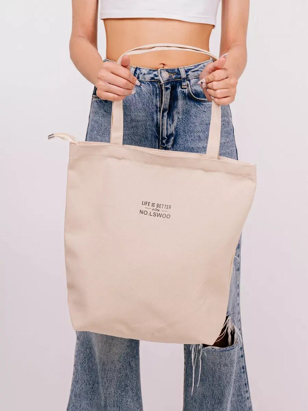 Шоппер сумка через плечо