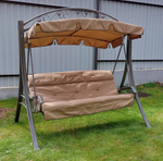 Садовые качели Arabo, серый