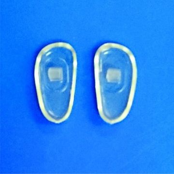 Носоупор парный мягкий на винтах L027 (17мм), 10 пар