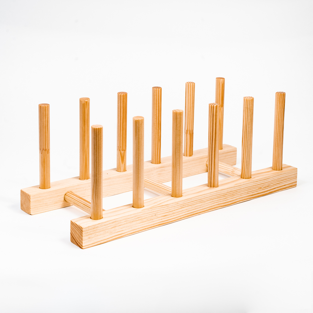 Сушилка для посуды из древесины кедра SPD2