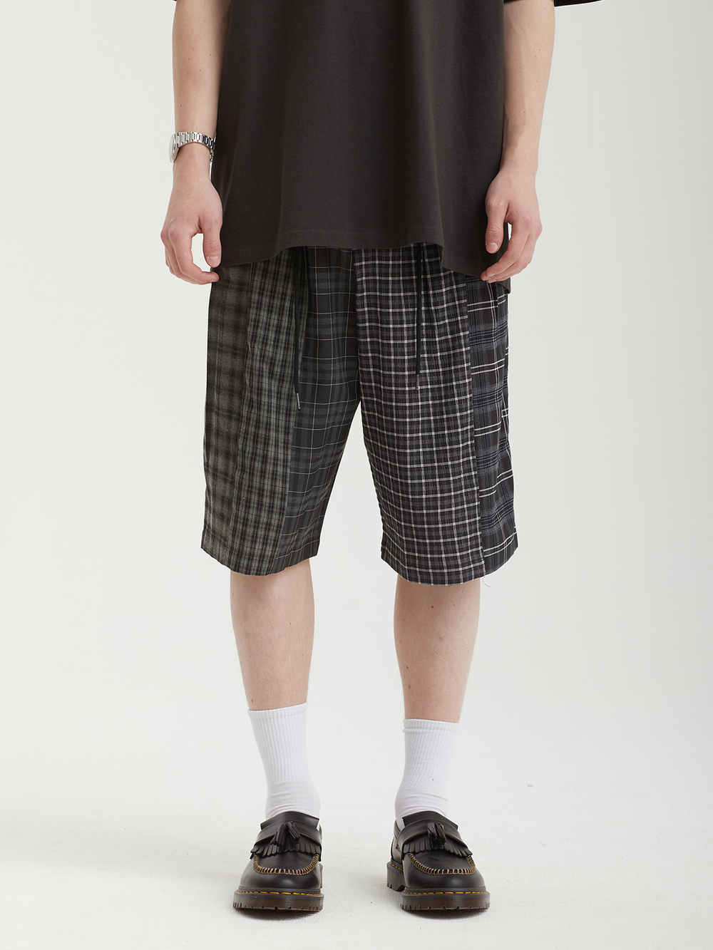 Мужские Шорты Mixed Check Bermuda