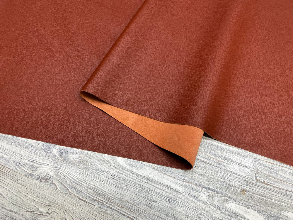 French Clay (1,3-1,5 мм), цв. Коричневый, натуральная кожа