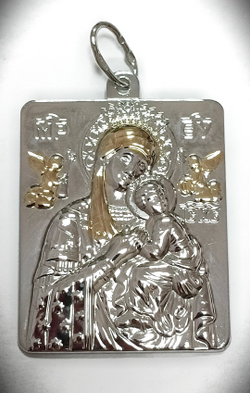 "Эстерелла" - ювелирная подвеска из серебра 925-й пробы