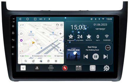 Магнитола для Volkswagen Polo 2009-2020 - Redpower 134 Android 10, ТОП процессор, 6Гб+128Гб, CarPlay, SIM-слот