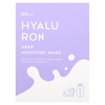G9skin, Hyaluron, маска для глубокого увлажнения, молочко, 5 шт., 22 мл (0,74 жидк. унции)