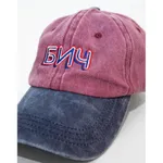 Кепка БИЧ ретро-красная / синяя