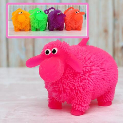 Антистресс "Барашка", 10см, свет