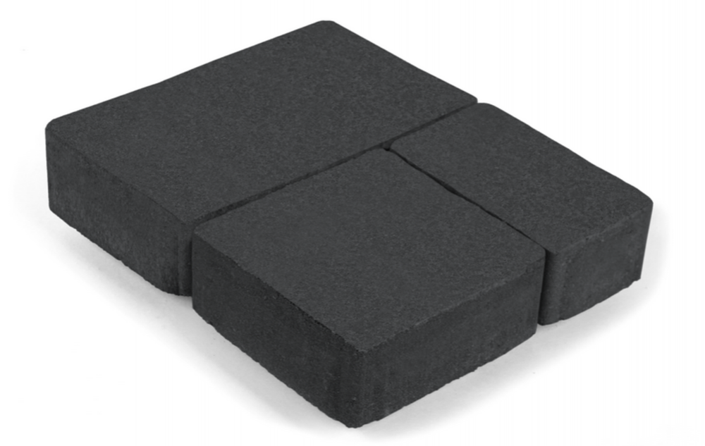 Брусчатка "Новый город" 6,0 (черный) вибропрессование