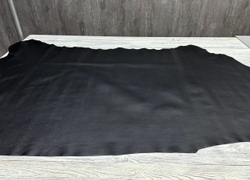 Nappa Misty Nero (0,9-1,1 мм), цв. Черный, натуральная кожа