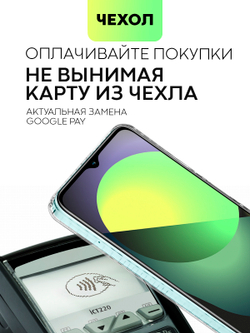 Чехол BROSCORP для realme C33 (арт. RM-C33-TPU-01-POCKET)