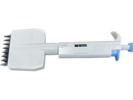 DLAB-8-5-50M Дозатор DLab MicroPette Plus восьмиканальный, переменного объема, 5-50 мкл