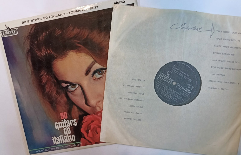 The 50 Guitars Of Tommy Garrett 50 Guitaes Go Italiano (UK 1964)