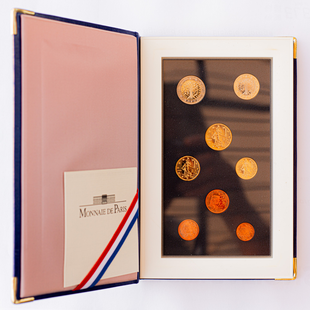 France 2002 Proof Coin Set