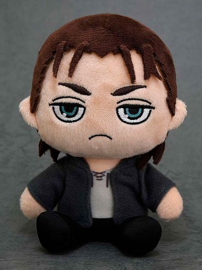 Плюш Good Smile Company Attack on Titan Eren / Плюшевая фигурка по мотивам аниме "Атака титанов", Эрен Йегер