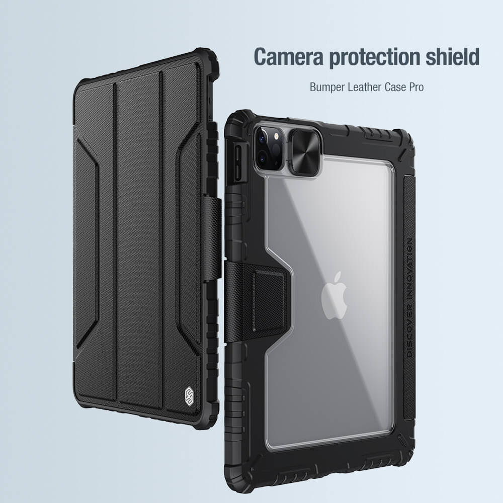 Противоударный чехол BUMPER NILLKIN LEATHER CASE PRO c защитой камеры для Apple iPad Air