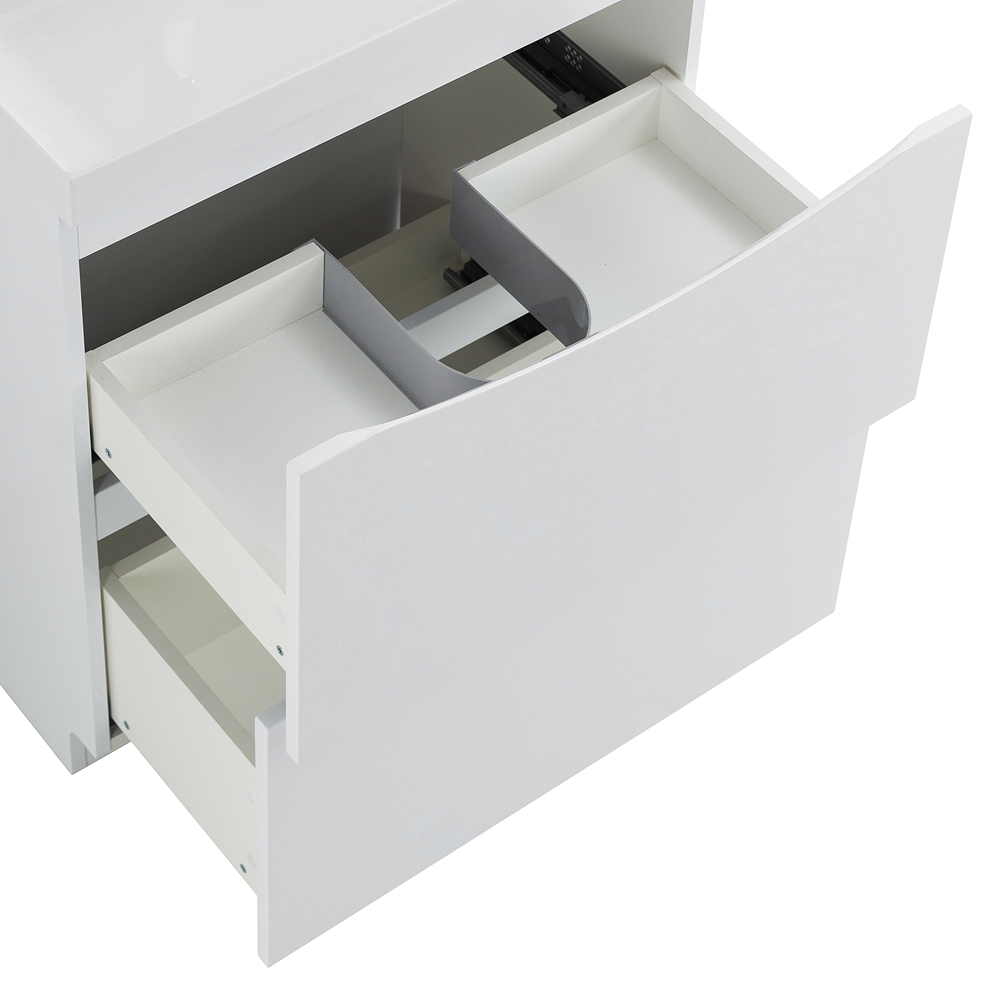 Тумба напольная с раковиной BelBagno MARINO-600-2C-PIA-BL-P