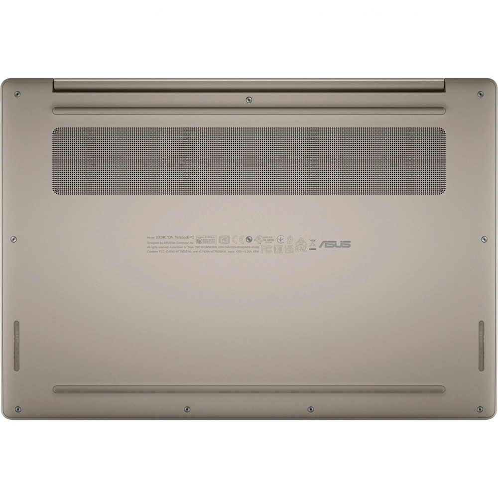 Ноутбук Asus Zenbook 14 UX3407NA-QD100W 14" OLED Qualcomm Snapdragon X2 Elite 32Gb/1Tb SSD Win 11 Home бежевый (90NB1711-M007R0)