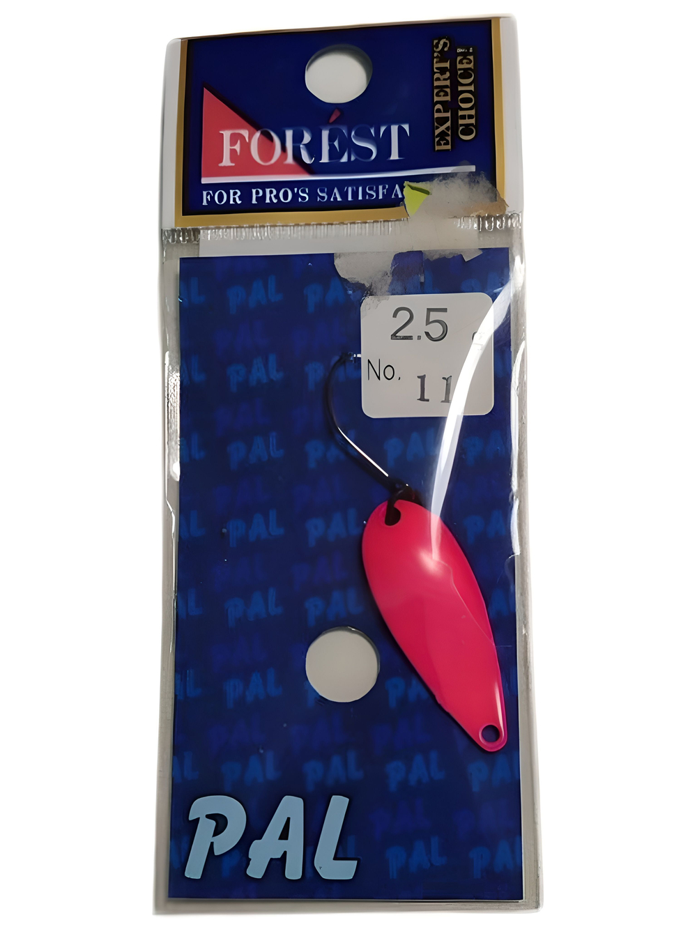Блесна Пал Limited Forest микроколебалка весом 2.5 грамма для ультралайтового спиннинга