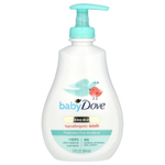 Dove, Средство для ухода за чувствительной кожей для детей, гипоаллергенное средство, без отдушек, 384 мл (13 жидк. унц.)