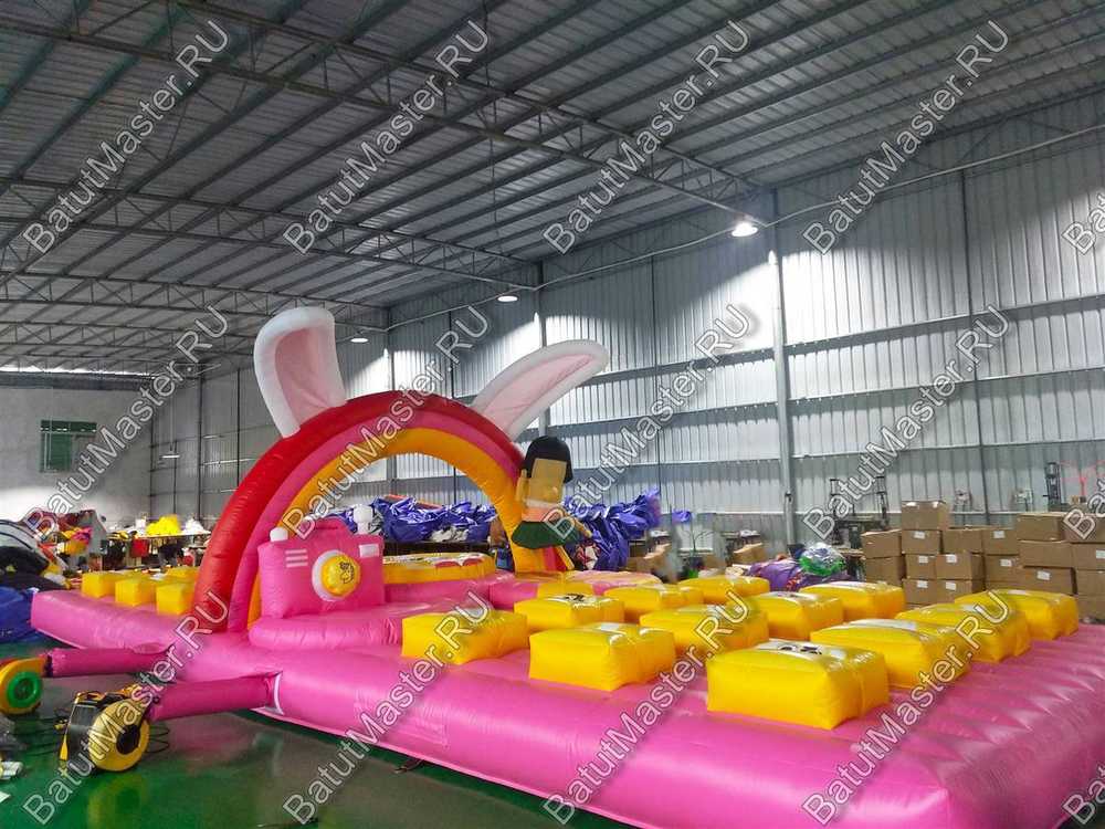 Надувная игра "Радужный кролик"