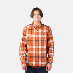 Рубашка мужская Dickies Nimmons Plaid Long Sleeve Shirt