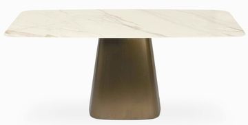 Обеденный стол Koln 180x90 керамика, ножка сталь