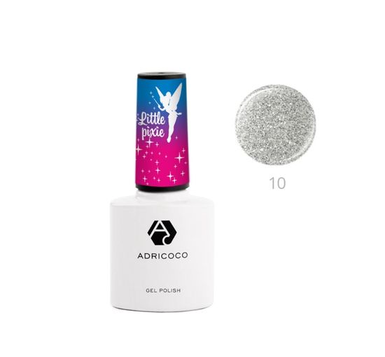 Гель-лак ADRICOCO Little PIXIE №10 - Призрачный мираж  (8 мл.)