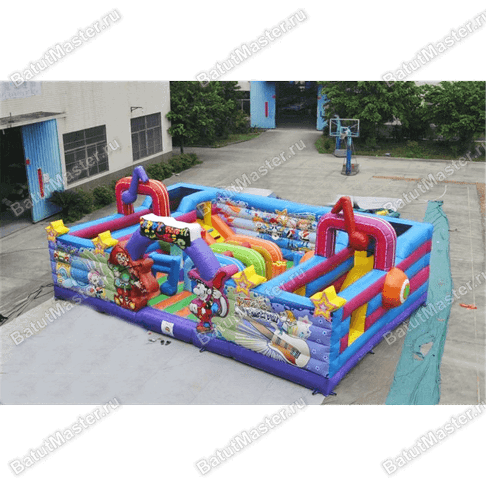 Надувной батут "Музыка"