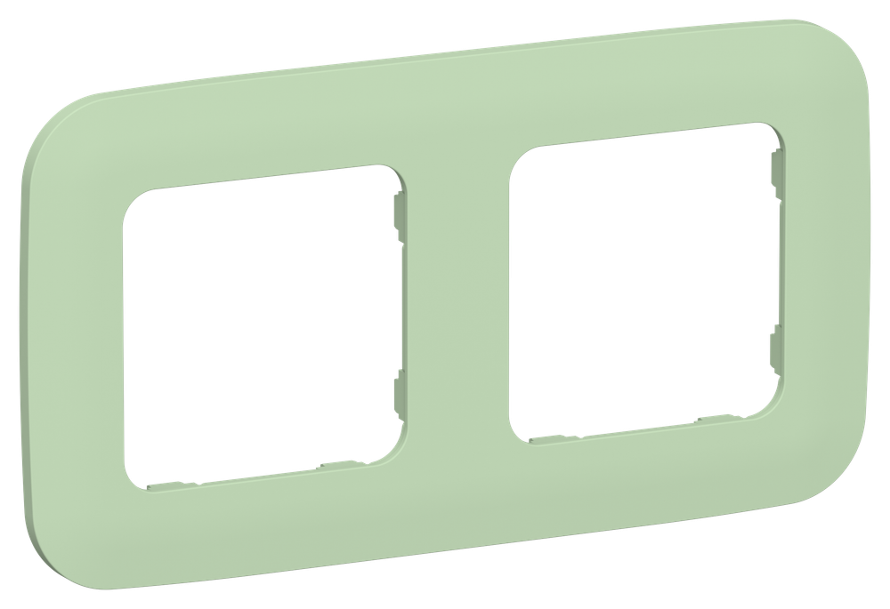 FLITE Рамка 2-местная РУ-2-А-ФлФ фисташковый IEK